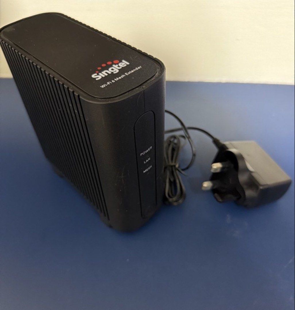 Singtel Wi-Fi 6 Mesh Extender, Computers & Tech, Parts & Accessories ...