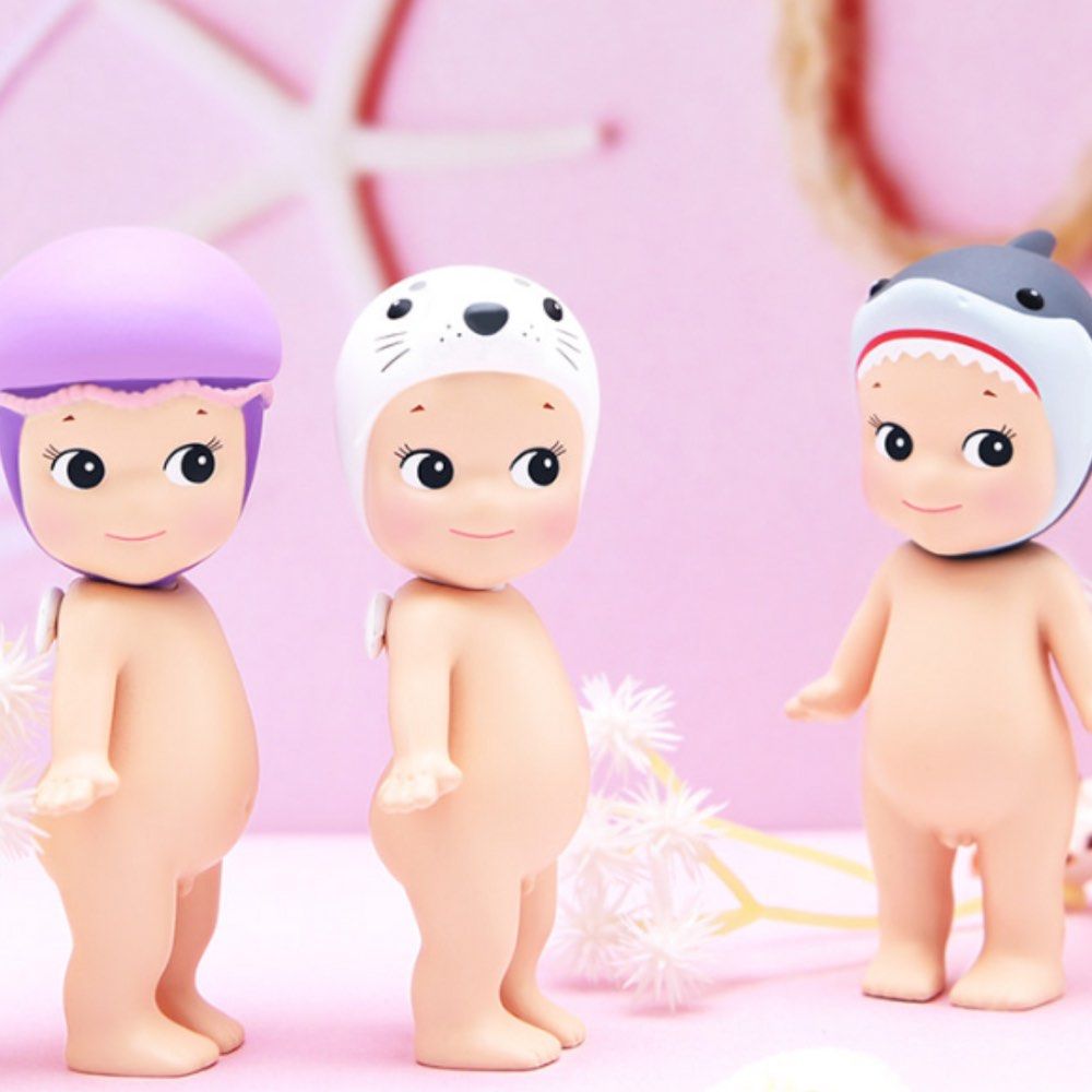 Sonny Angel Marine Series (Category: Designer & Blind Box Toys) located in Singapore. Submitted by whimsy_cave (Listing ID 1430983456, Image 3). Description: 🐳Sonny Angel Marine Series🐳 💖Authentic & Brand New sealed in Foil 💖$10 each 💖Gifting one free outfit for per SA purchase Designs: ✅Shark ✅Jellyfish ✅Dolphin ✅Seal ✅Seahorse ✅Whale ✅Clownfish ✅Shell ✅Penguin ✅Manta ✅Blowfish ❌Starfish (SOLD) More series available in other listings, pleas