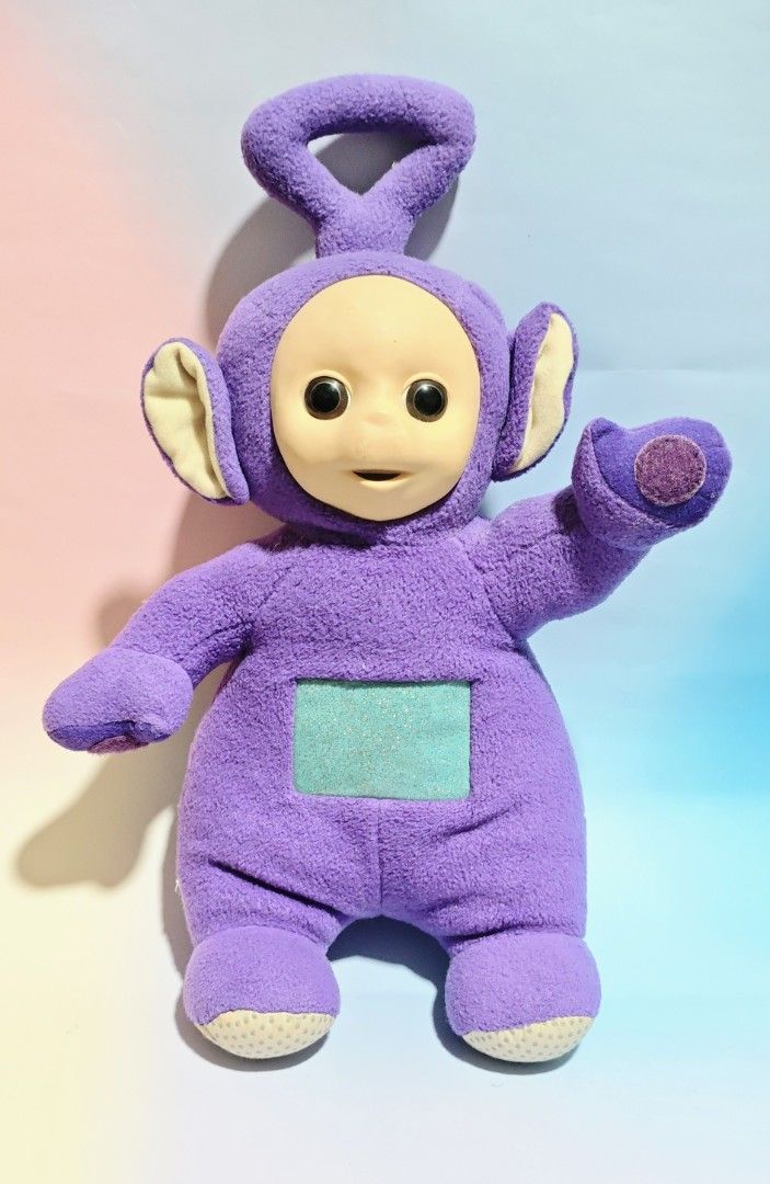 TELETUBBIES PLUSH TOY (Category: Plushies & Soft Toys) located in Manila. Submitted by yourfavoritethings7 (Listing ID 1431123741, Image 1). Description: Cut tag/etikita. As is. Hard face.
