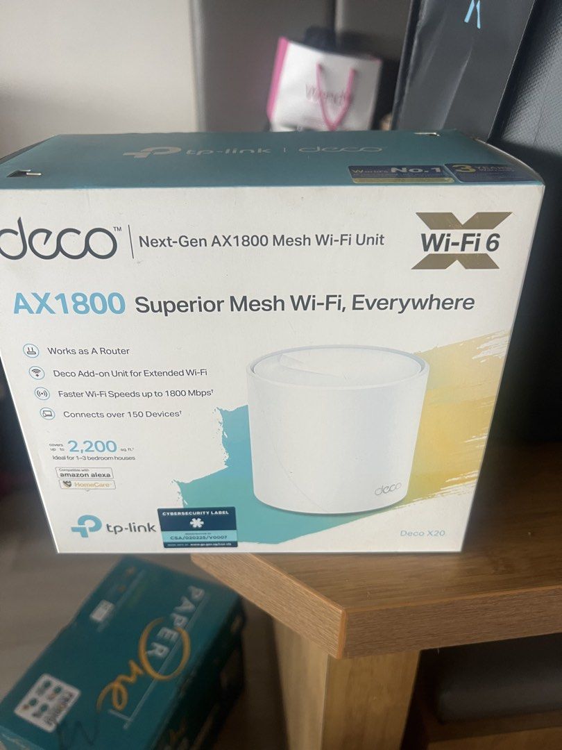 TP-Link Deco X20 AX1800 Mesh Wi-Fi Unit