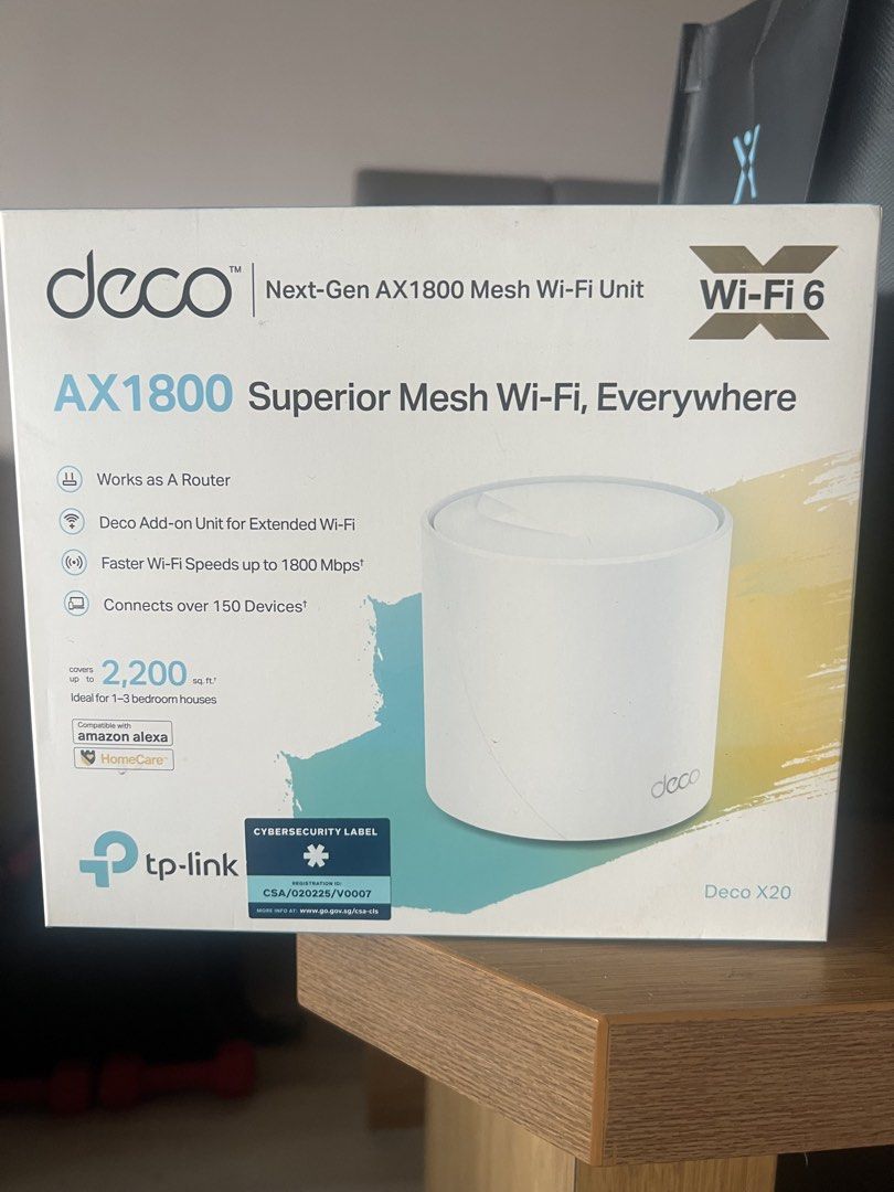 TP-Link Deco X20 AX1800 Mesh Wi-Fi Unit508298038420459521