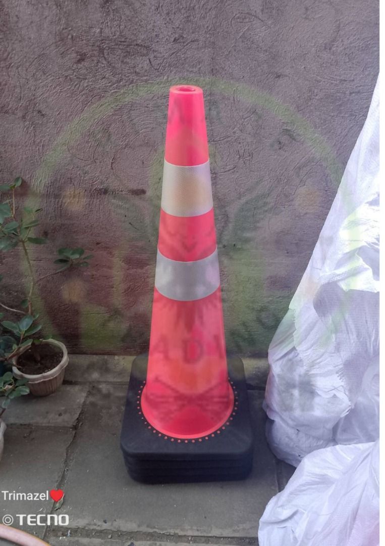 TRAFFIC CONE 36 INCHES / BARRIER / BOLLARD POST (Category: Construction Tools & Equipment) located in Pasay City. Submitted by logan20lee (Listing ID 1431010430, Image 3). Description: ✅ Guaranteed lowest price ✅ Quality products ✅ Big discount for bulk orders ✅ 100% LEGIT TRUSTED SUPPLIER! ✅ With Complete Legal Documents ✅ BIR Registered We Supply All Kinds Of PPE Supplies, Raincoat, Hard Hat, Cooler Box, Plastic Trash Bin, Road Barriers, Kayak 