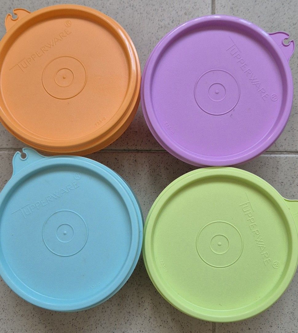 Tupperware Bowls with Lids - Various Sizes & Colors450434693250437123