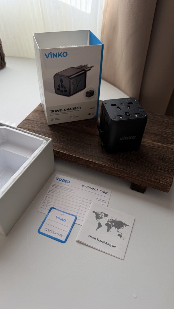 Vinko travel adapter (Category: Cables & Adaptors) located in Tarlac. Submitted by mileeeesss (Listing ID 1431135027, Image 2). Description: Vinko travel adapter Selling for: ₱279 orig price: ₱499 Why selling cheaper? • Super dami kong tambak, need na ma-dispose (affiliate si seller) • Video available — ginawan ko lang rin ng video para mapromote Payment & Delivery: • MOP: GCash • Meet-up: Fiesta San Rafael, Teresa Tibag, Tarlac City • Shipping: 
