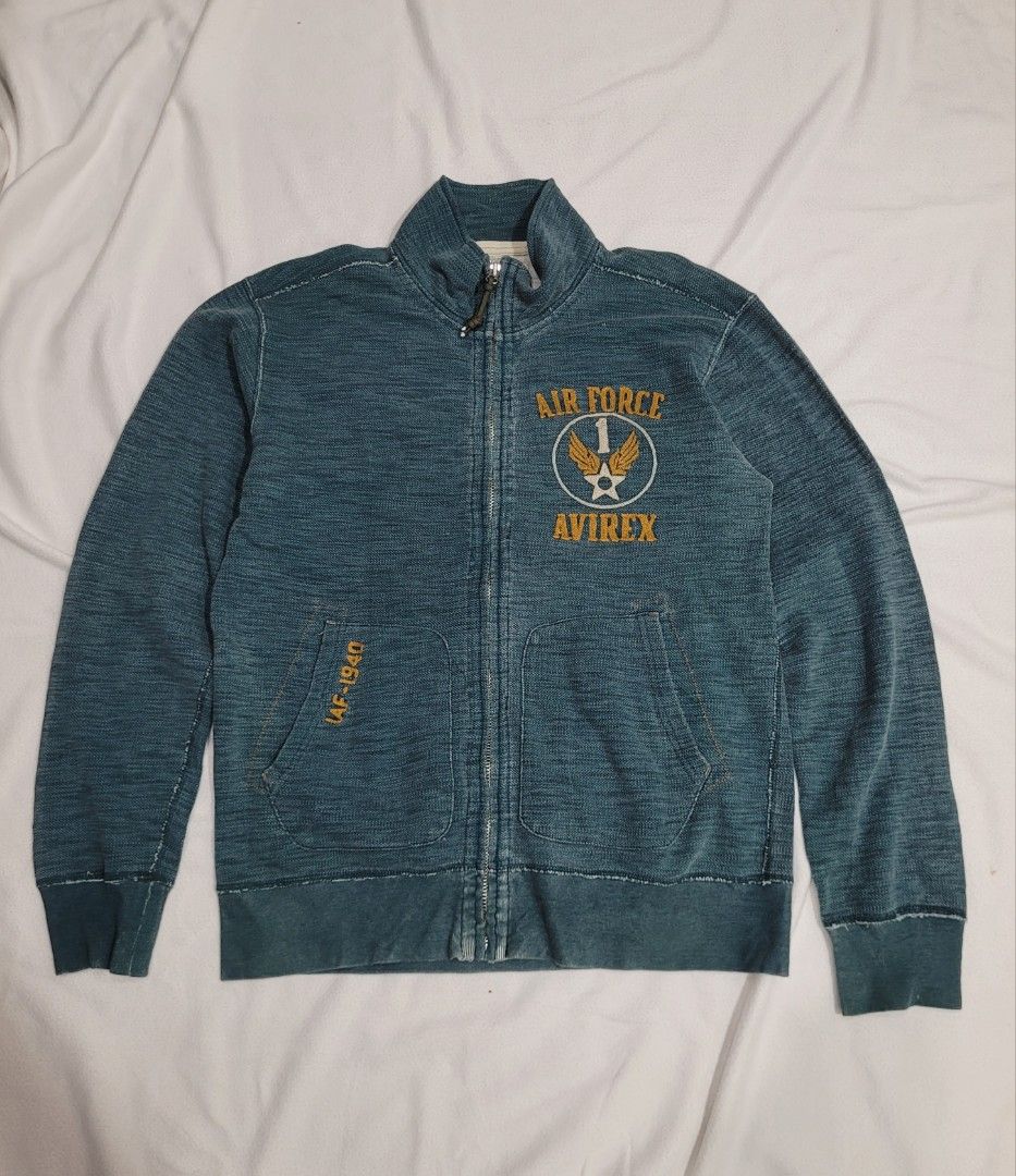 Vintage Avirex Air Force Jacket (Category: Coats, Jackets and Outerwear) located in Bulacan. Submitted by oldfold (Listing ID 1431120227, Image 1). Description: Very good condition. With minimal sign of use. Large on tag. width: 21 length: 26.