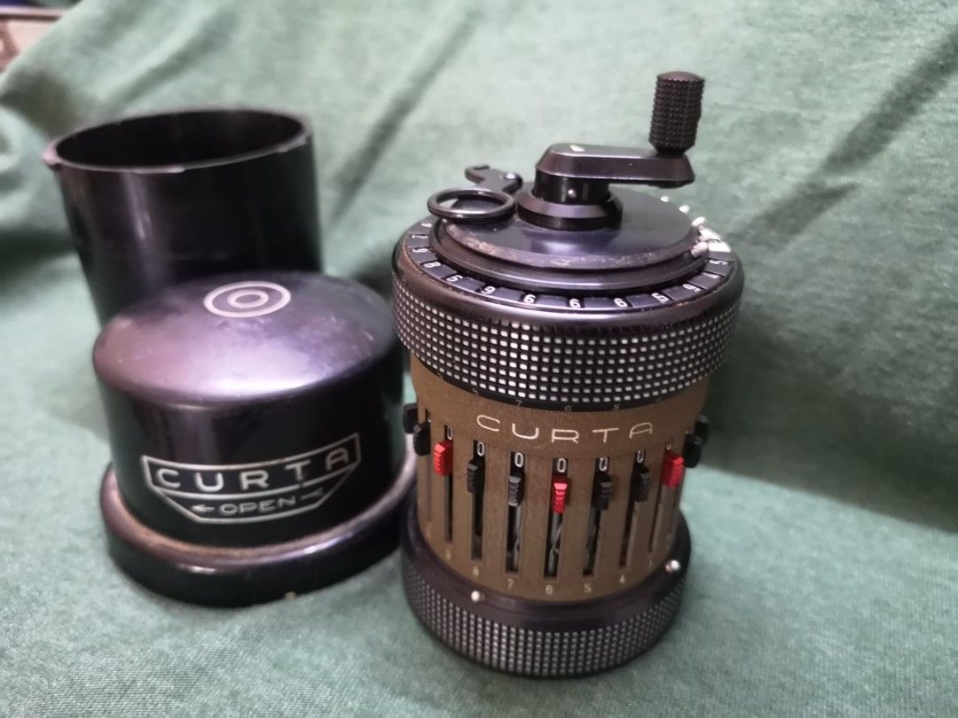 Vintage Curta Type II Mechanical Calculator NOT Seiko Watch Rolex AP ...