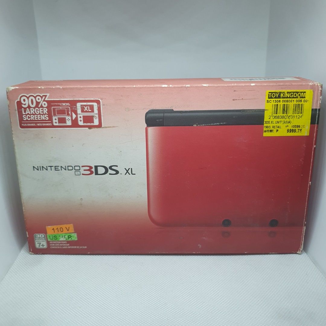1000 - Red 3DS XL Box only with manual and inserts (Category: Nintendo) located in Quezon City. Submitted by itemsforadoption (Listing ID 1435478841, Image 2). Description: Important note: carousel sellers have limited replies. If I can't reply, feel free to message me on 09338548592 Rfs: Its 2026! Happy New Year! Hoping you have a good year ahead of you! If you have questions feel free to send a message. Though I'll most likely be able to reply 