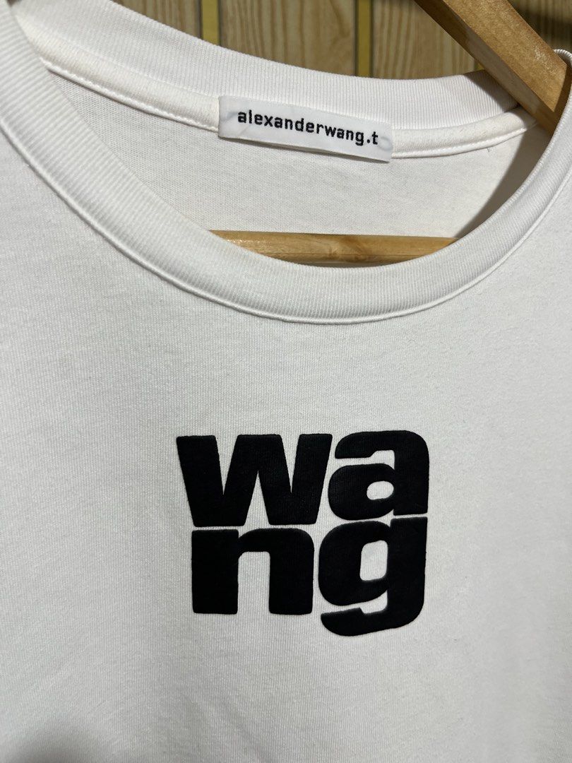 Alexander Wang Wang Logo T-shirt (Category: Tshirts & Polo Shirts ) located in Bacolod City. Submitted by jem111111 (Listing ID 1435502356, Image 2). Description: 21x28.5 need wash excellent condition.