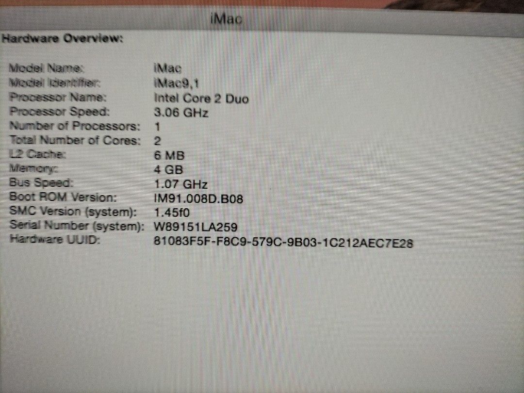 Apple iMac 9, 1442449496817029122