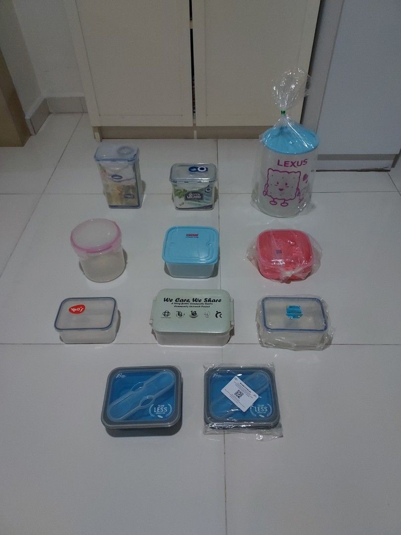 Assorted Food Storage Containers - Various Brands442415346247936000