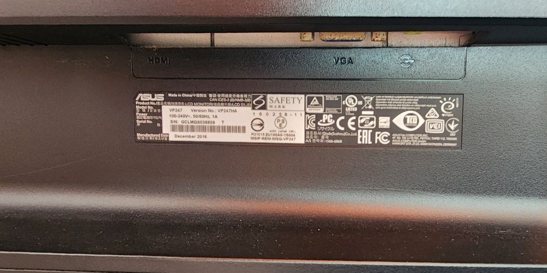 ASUS Monitor442118688379381761