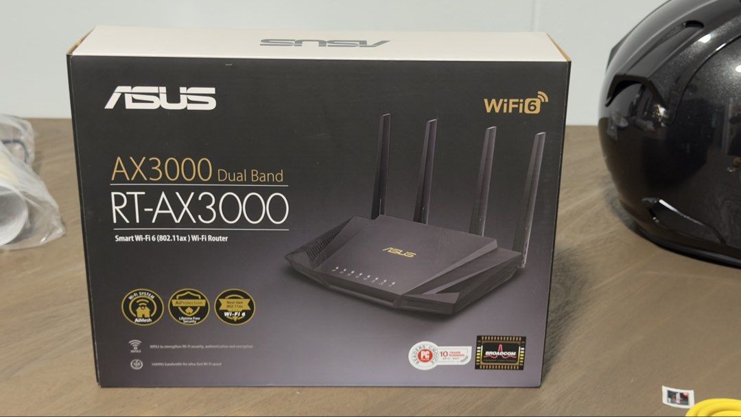 ASUS RT-AX3000 AX3000 Dual Band WiFi 6 Router