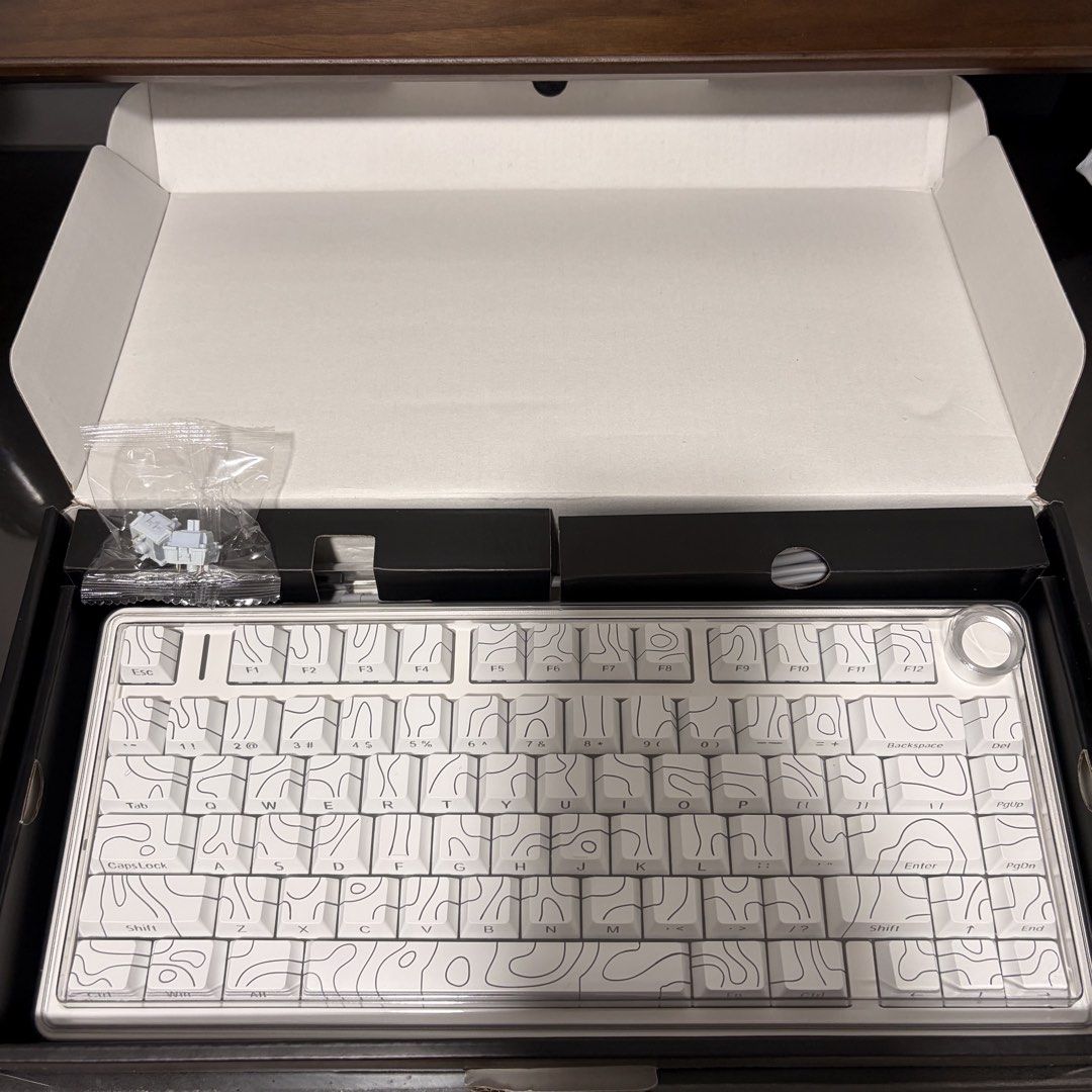 AULA F75 Mechanical Keyboard - White Contour442116909072404483