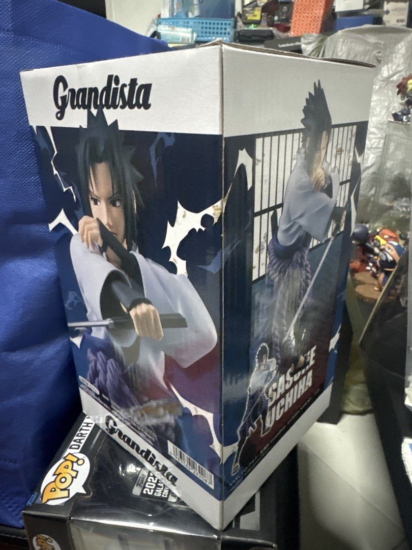 Bandai Naruto Grandista Sasuke Uchiha Figure (Category: Toy Figures) located in Singapore. Submitted by _chalice (Listing ID 1435459888, Image 3). Description: - Brand new, unopened - fast deal slight nego.