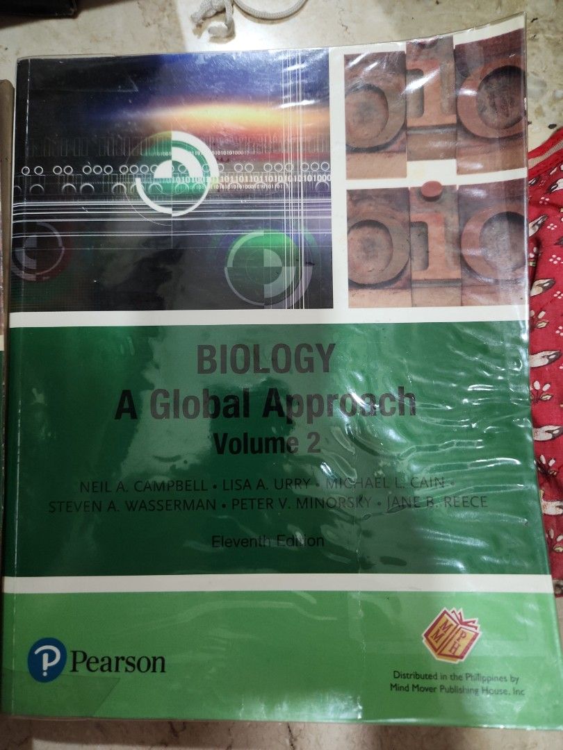 Biology: A Global Approach Volume 1 & 2 (Category: Textbooks) located in Manila. Submitted by juneuy (Listing ID 1435379477, Image 3). Description: Biology: A Global Approach, Volume 1 and Volume 2. Eleventh Edition. Published by Pearson. The books are still in their original plastic wrap. Includes the names of the authors on the cover. Perfect for students studying biology. Great for those looking for a comprehensive textbook..