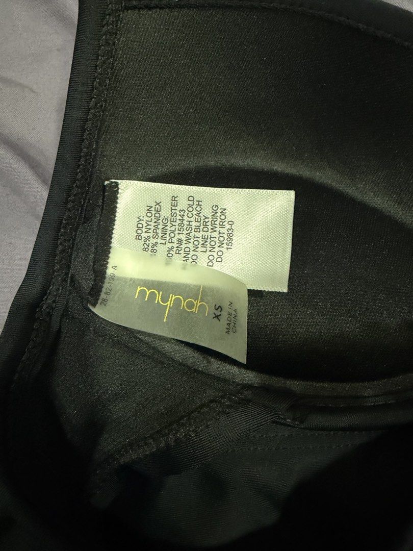 Black swimsuit bikini (Category: Bikinis & Swimsuits) located in General Trias. Submitted by secondhandthingzz (Listing ID 1435472336, Image 3). Description: XS on tag Never worn Location: General Trias, Cavite Payment: Gcash/RCBC/Maribank Delivery: Lalamove, J&T (shouldered by buyer) ❤️.