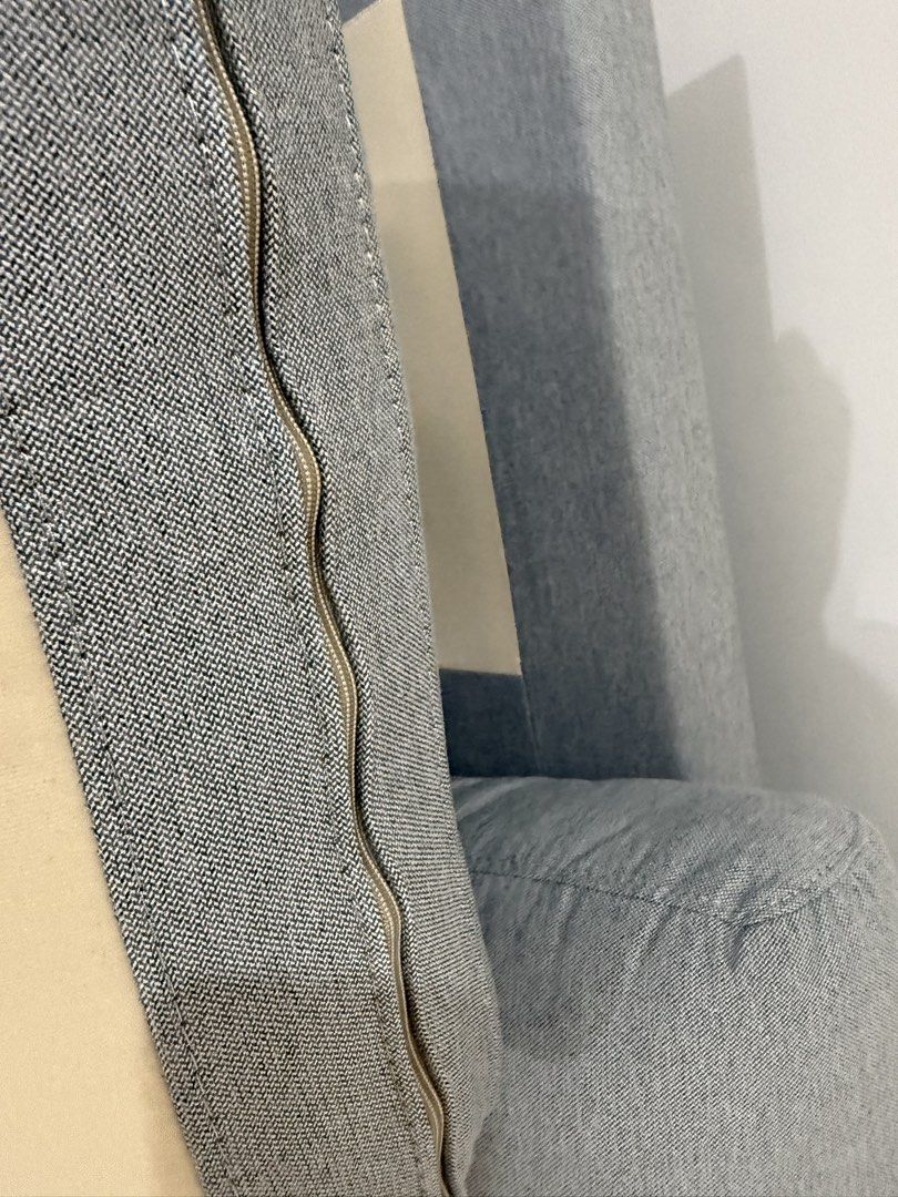 Blims MIO Micro Sectional Sofa 🛋️ Grey | Reversible Chaise | Compact Size (Category: Sofas) located in Magalang. Submitted by alesantos (Listing ID 1435403813, Image 2). Description: FOR SALE: Blims MIO Micro Sectional Sofa 🛋️ Grey | Reversible Chaise | Compact Size Modern, space-saving sectional perfect for condos or small living areas. ✨ Features: • Reversible chaise (left or right layout) • Removable & washable covers (easy to maintain!) • C