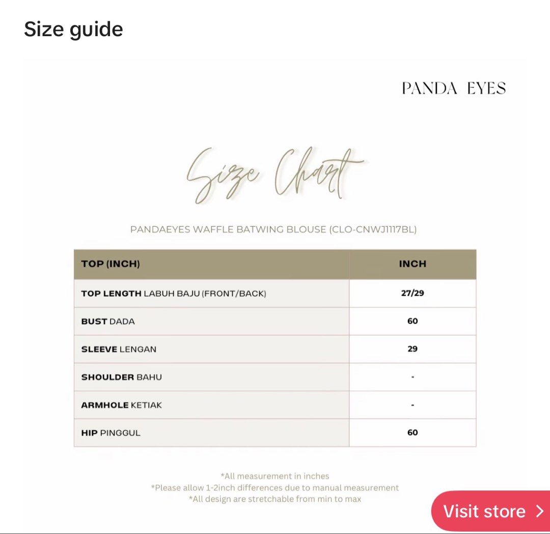 Blouse Batwing (Category: Longsleeves) located in Jerteh. Submitted by preloved.wowa (Listing ID 1435442921, Image 3). Description: Batwing Blouse waffle by Panda Eyes Detail : ✅ Freesize (fit S-M) ✅ Colour : Black ❌No Joy Buyer ❌ ❌ No Fussy Buyer ❌ Kindly DM me to purchase. Thank you ❤️.