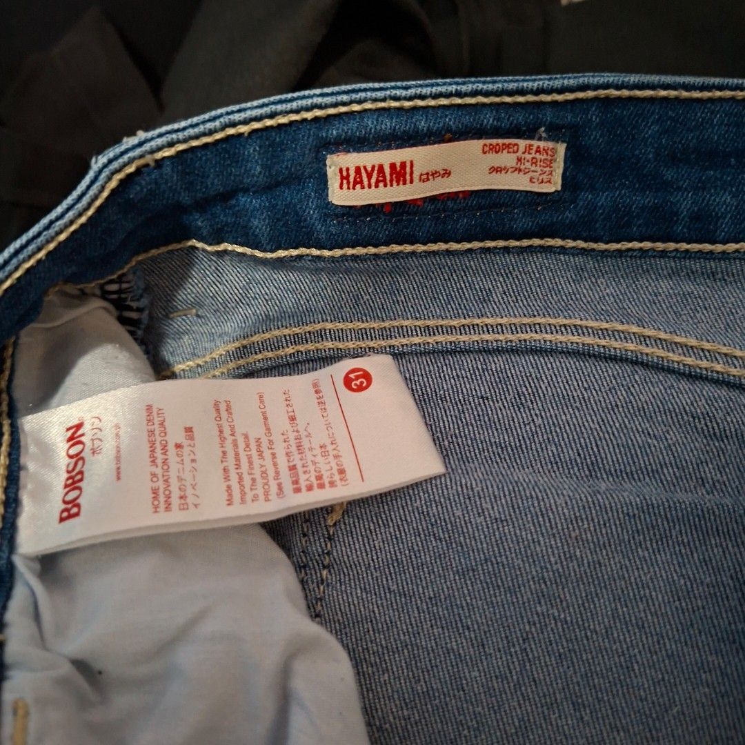 Bobson Skinny Jeans (Category: Jeans) located in Cavite. Submitted by sofabinpink (Listing ID 1435350614, Image 2). Description: size 31 on tag but can fit size 29.