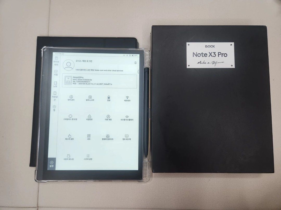 BOOX Note X3 Pro E-reader, Mobile Phones & Gadgets, E-Readers on