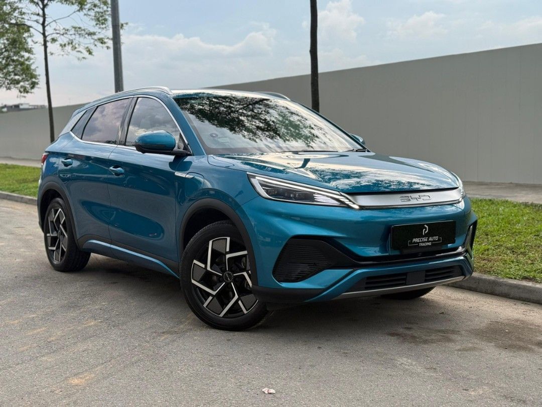BYD Atto 3 Electric [100kW] 60.5 kWh (A) (Category: Used Cars) located in Singapore. Submitted by preciseauto (Listing ID 1435405643, Image 1). Description: 🔥🔥BOSS SAY ALL MUST GO CLEARANCE SALE🔥🔥 🚨CHEAPEST CARS IN THE MARKET🚨 🚘$500 DRIVEAWAY🚘 🏦LOWEST INTEREST FROM 1.48%🏦 🟢1 YEAR WARRANTY🟢 🔧FREE 1 YEAR SERVICING🔧 🏬 Vehicle 120 Points INSPECTION CHECK By In House Workshop BEFORE we put them for SALE 🚕 PHV Drivers Welcomed 🔁 High T