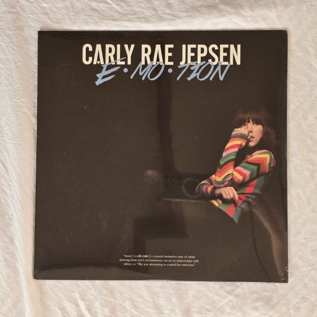 Carly Rae Jepsen EMOTION LP Vinyl (Category: Vinyls) located in Katipunan. Submitted by fhebnadela (Listing ID 1435512469, Image 1). Description: brand new.