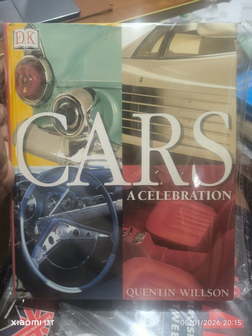 Cars A Celebration DK Book (Large Hardbound Reference Book) (Category: Children's Books) located in Catarman. Submitted by mar__11 (Listing ID 1435458388, Image 1). Description: .