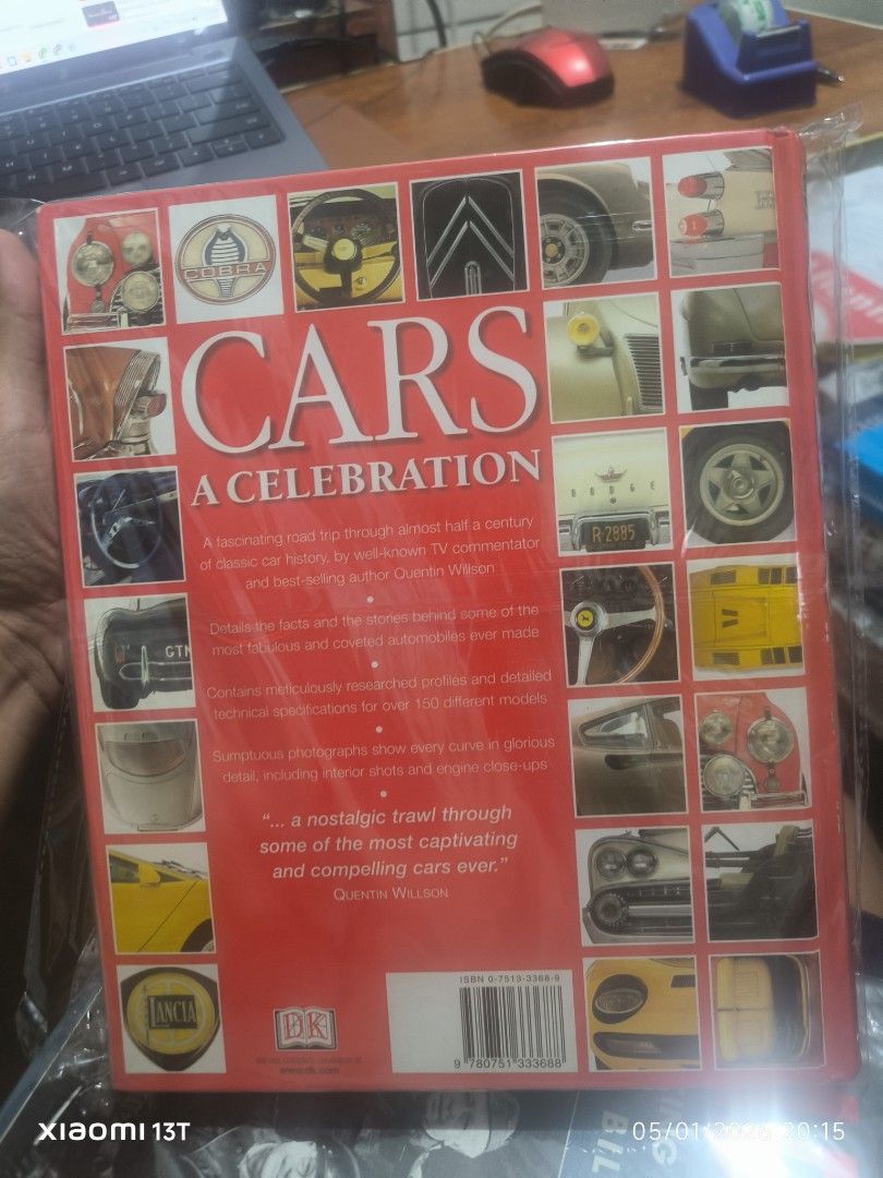 Cars A Celebration DK Book (Large Hardbound Reference Book) (Category: Children's Books) located in Catarman. Submitted by mar__11 (Listing ID 1435458388, Image 3). Description: .