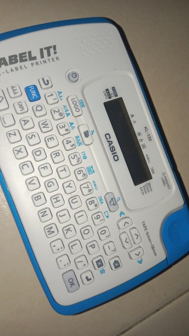Casio KL-130 Label Printer442236406890516480