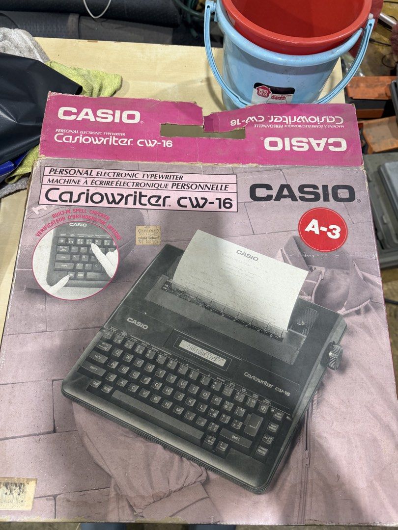 Casio Typewriter442341829651343360