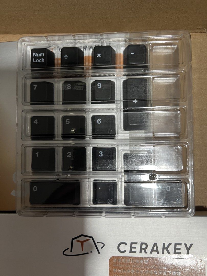 Cerakey Cherry Profile Ceramic Keycaps Set (A, B, C)442005036289249281