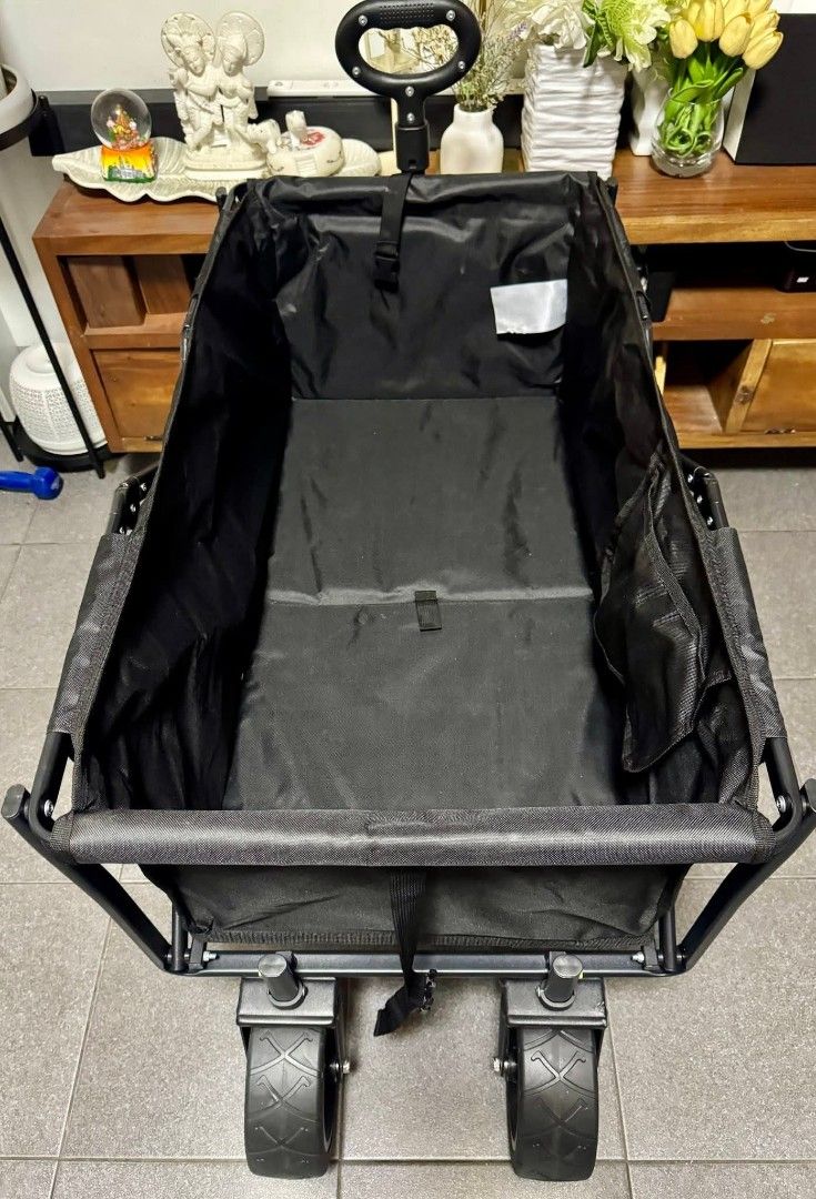 Crane Multipurpose Foldable Handcart/Wagon (Category: Strollers) located in Manila. Submitted by ormelynmal86309 (Listing ID 1435457974, Image 1). Description: Crane Multipurpose Foldable Handcart/Wagon Dimensions without drawbar: approx. 101 × 53.5 x 77 cm (unfolded LxWxH) approx. 29 × 53,5 x 86 cm (folded LxWxH) Max. load capacity: approx. 70 kg Product weight: approx. 10.2kg ₱4000 **new, no box.