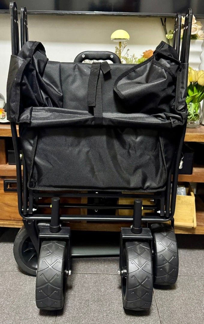 Crane Multipurpose Foldable Handcart/Wagon (Category: Strollers) located in Manila. Submitted by ormelynmal86309 (Listing ID 1435457974, Image 2). Description: Crane Multipurpose Foldable Handcart/Wagon Dimensions without drawbar: approx. 101 × 53.5 x 77 cm (unfolded LxWxH) approx. 29 × 53,5 x 86 cm (folded LxWxH) Max. load capacity: approx. 70 kg Product weight: approx. 10.2kg ₱4000 **new, no box.