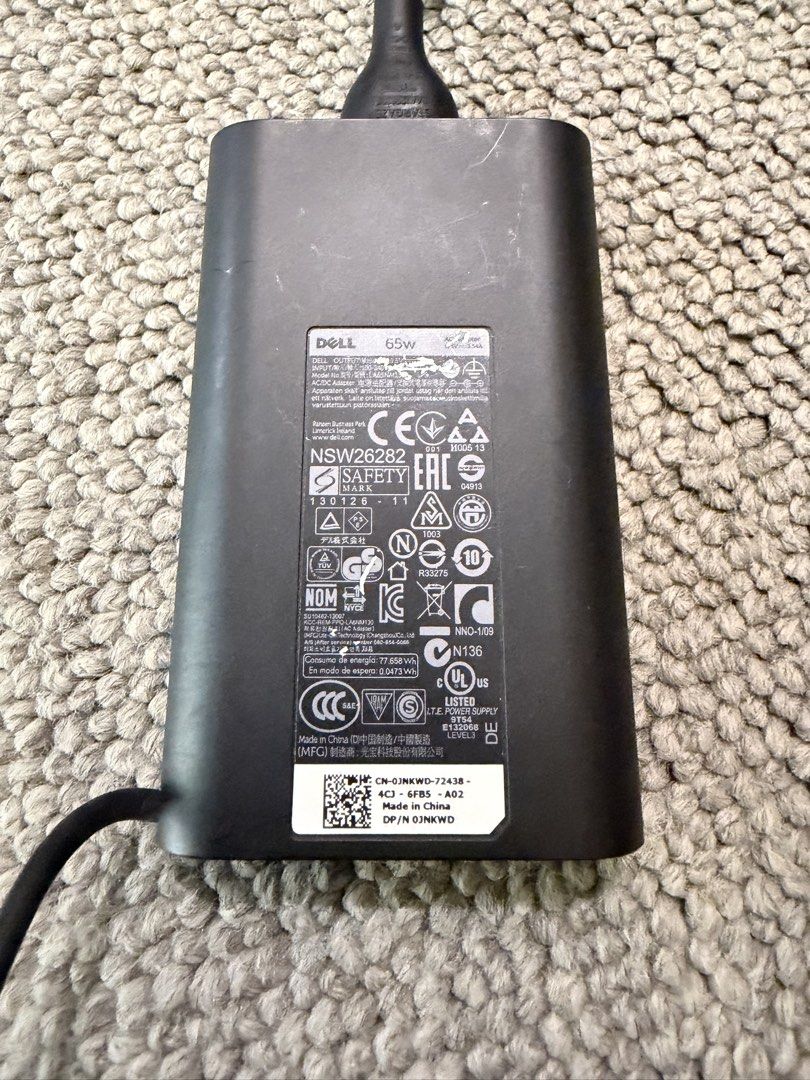 Dell 65W Laptop Charger442007732187965441