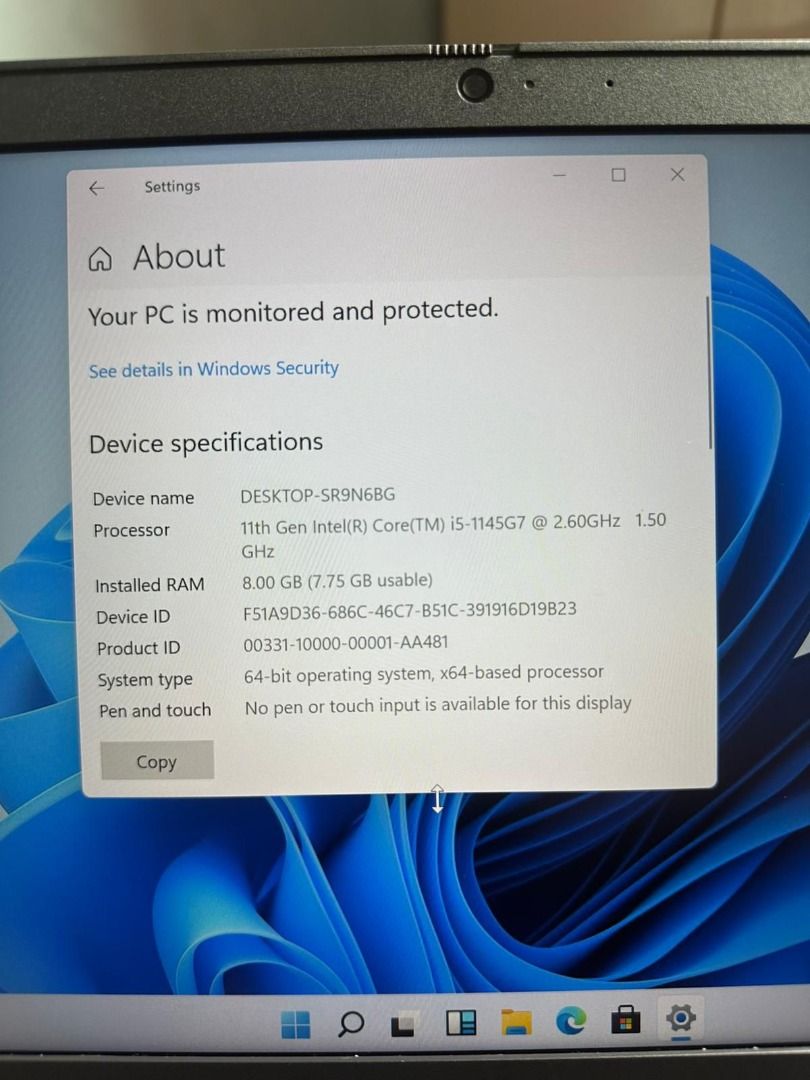 Dell Laptop - Intel Core i5 - 11th Gen442341825835192320