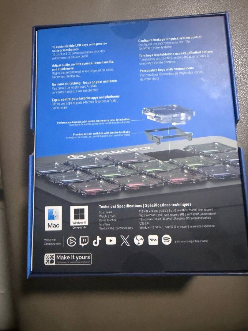 Elgato Stream Deck (Scissor Keys) | 15 Keys | Content Creator Controller442661960827555841