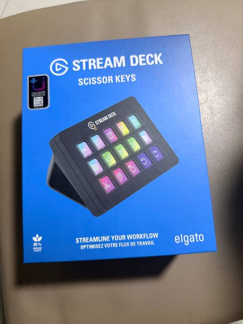 Elgato Stream Deck (Scissor Keys) | 15 Keys | Content Creator Controller