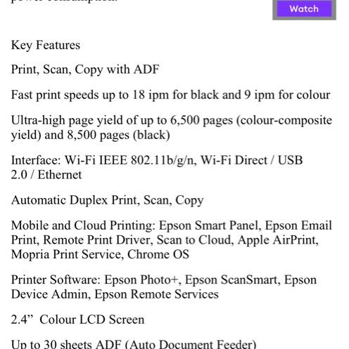 Epson EcoTank L6370 All-in-One Printer442009484127774725