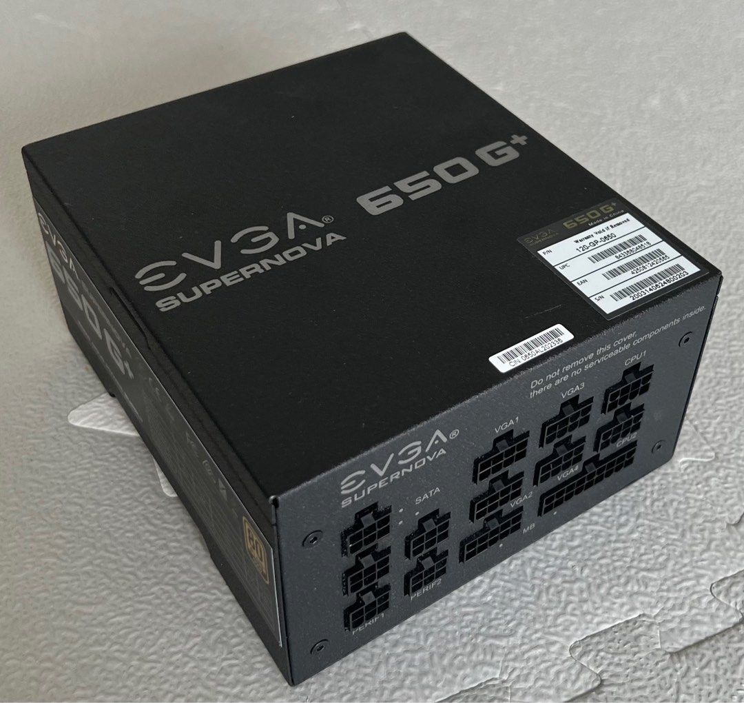 EVGA SuperNOVA 650 G+ 650W 80+ Gold PSU