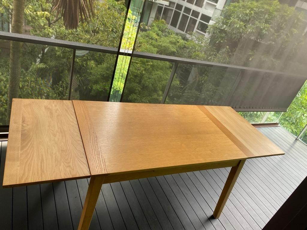 Extendable Wooden Dining Table