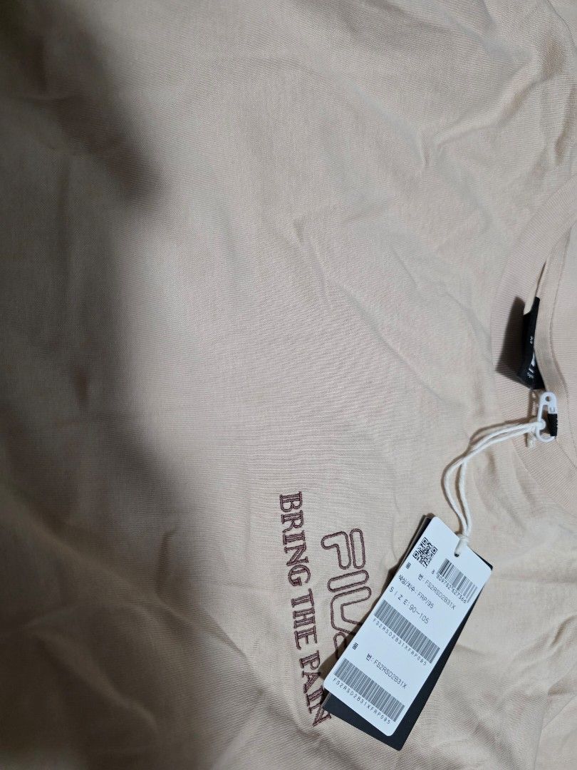 Fila x BTS tshirt (Category: Tshirts & Polo Shirts ) located in Calamba. Submitted by fatsyfatty (Listing ID 1435470193, Image 3). Description: Fila x BTS shirt •No more dream and Bring the pain • Brandnew with tags •Medium and Small.
