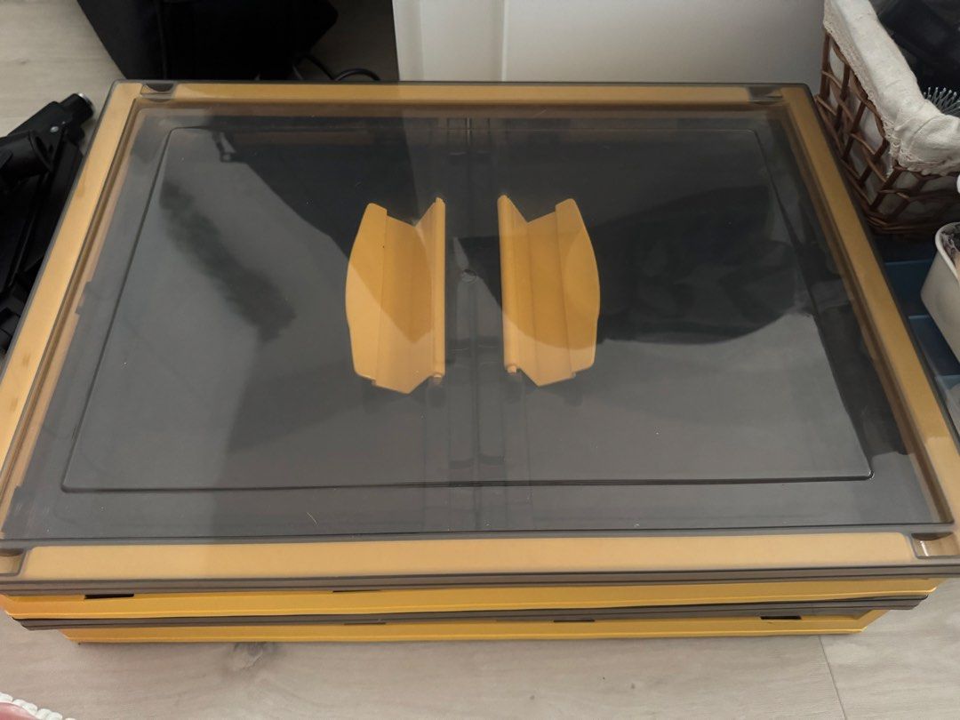 Foldable Storage Box with Side Door Design