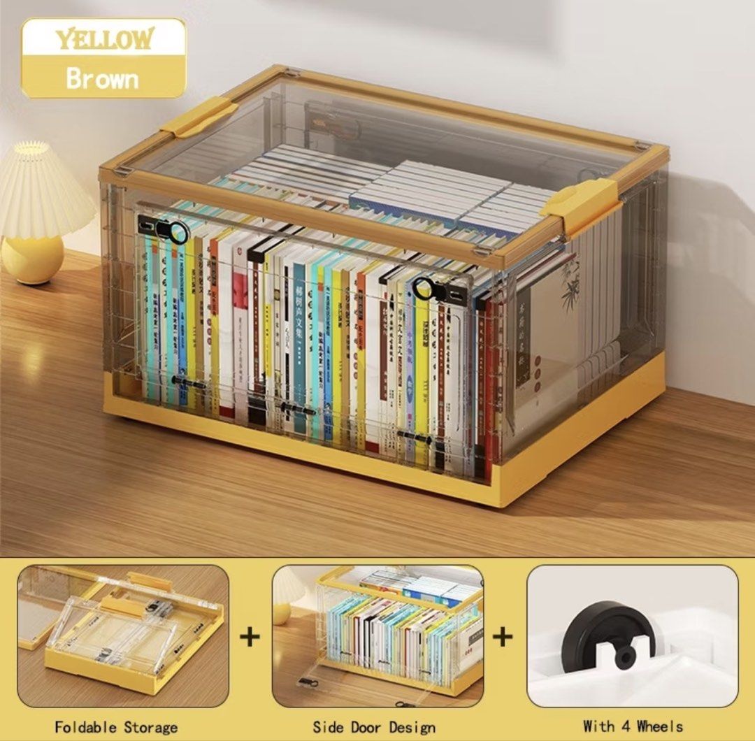 Foldable Storage Box with Side Door Design441827968586895361