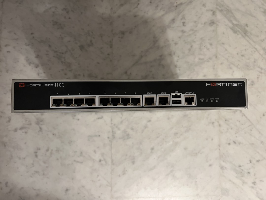 Fortinet FortiGate 110C Firewall Router, Computers & Tech, Parts ...