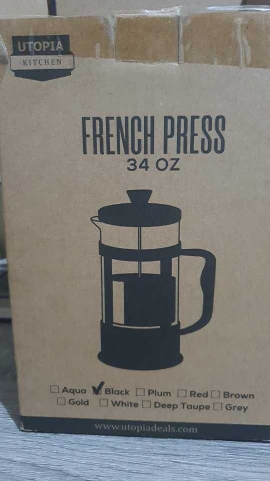 French Press Coffee Maker (Category: Coffee & Tea Tableware) located in Manila. Submitted by sam_nic (Listing ID 1435466333, Image 1). Description: .