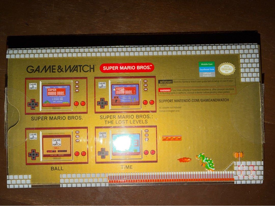 FS: Nintendo Game & Watch: Super Mario Bros. (Category: Nintendo) located in Mandaluyong City. Submitted by evilchapel (Listing ID 1435488973, Image 2). Description: FS: Nintendo Game and Watch: Super Mario Bros (Complete) ADDT’L PICTURES TO BE SENT FOR SERIOUS BUYERS Payment: GCash, BDO, Cash (on meetup) Meetups: Starmall, Edsa Shangri La.