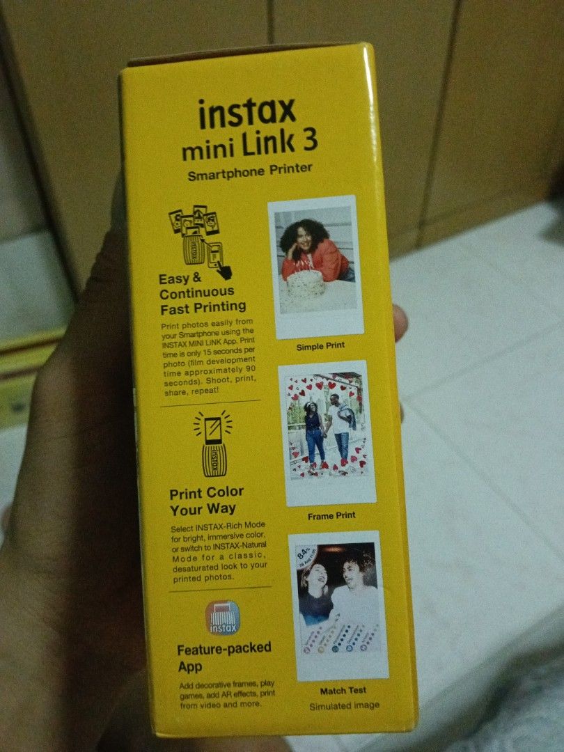 Fujifilm Instax Mini Link 3 Smartphone Printer - Clay White442362120551147522