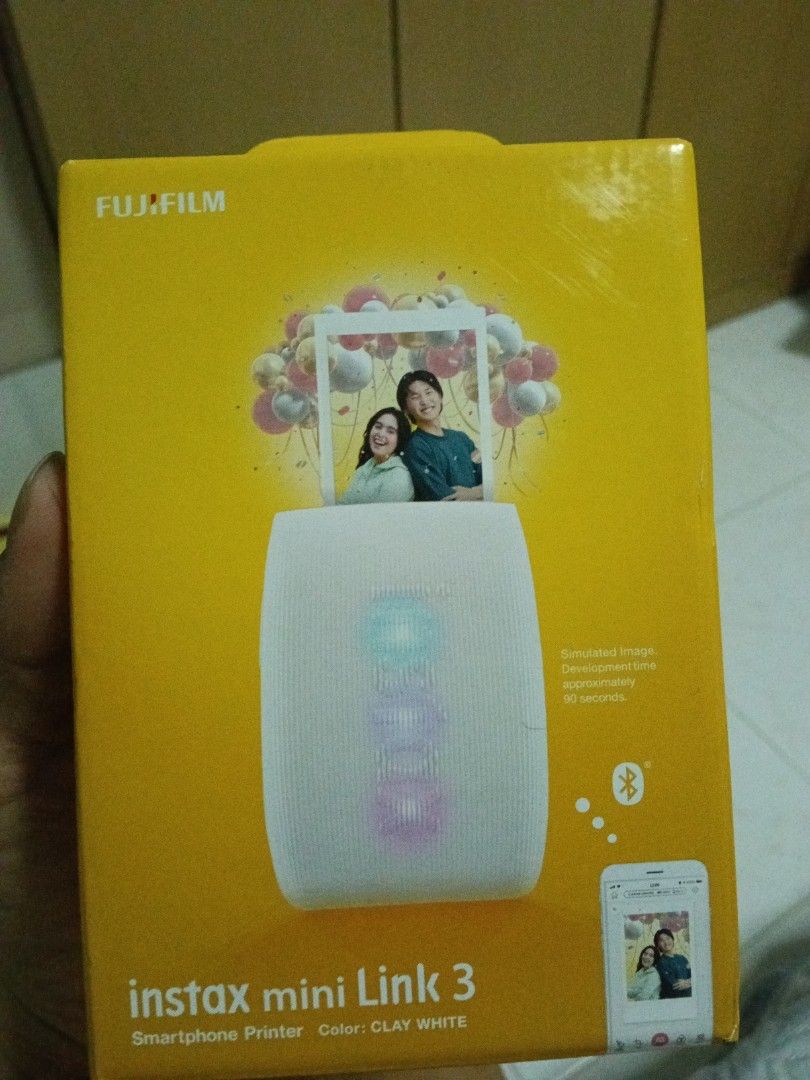 Fujifilm Instax Mini Link 3 Smartphone Printer - Clay White442362120551147521