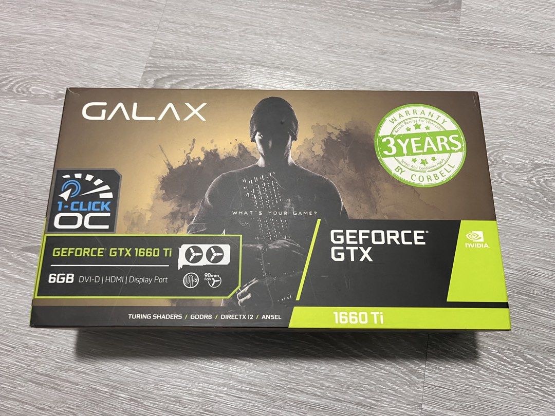GALAX GeForce GTX 1660 Ti 6GB Graphics Card