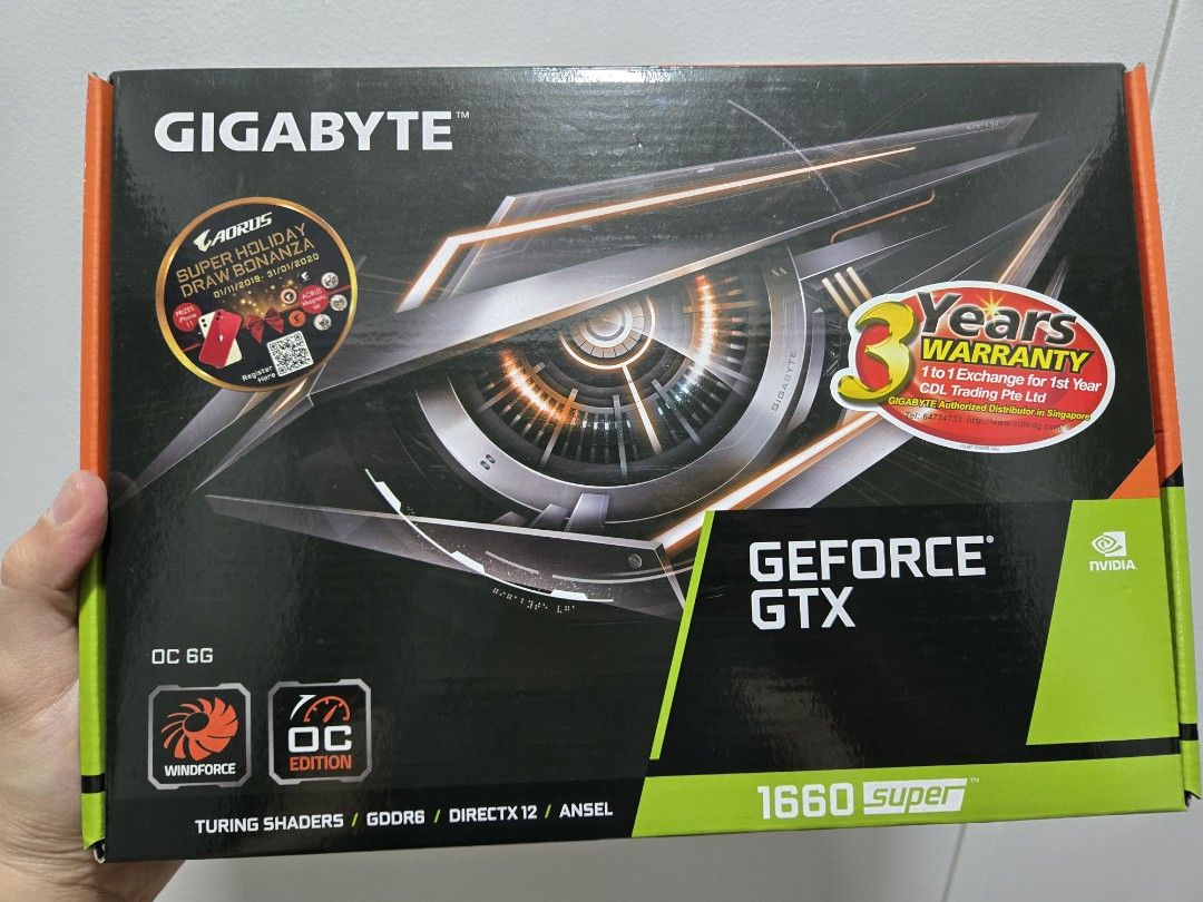 Gigabyte GeForce GTX 1660 Super OC 6G